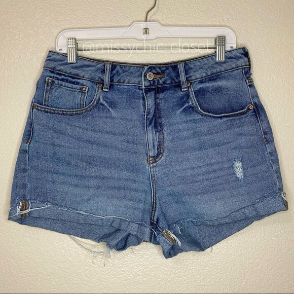 Pacsun Womens Size 30 Slightly Washed Distressed Mom Short - Picture 1 of 12